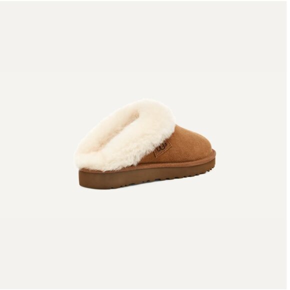 NIB UGGS UGG AUTRALIA CLUGGETE SLIPPERS CHESTNUT 8 - Picture 2 of 10